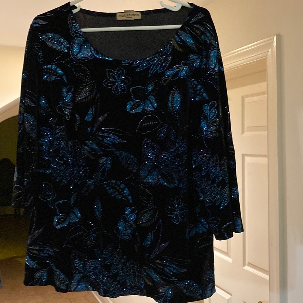 Notations Pullover Women’s Blouse - image 1